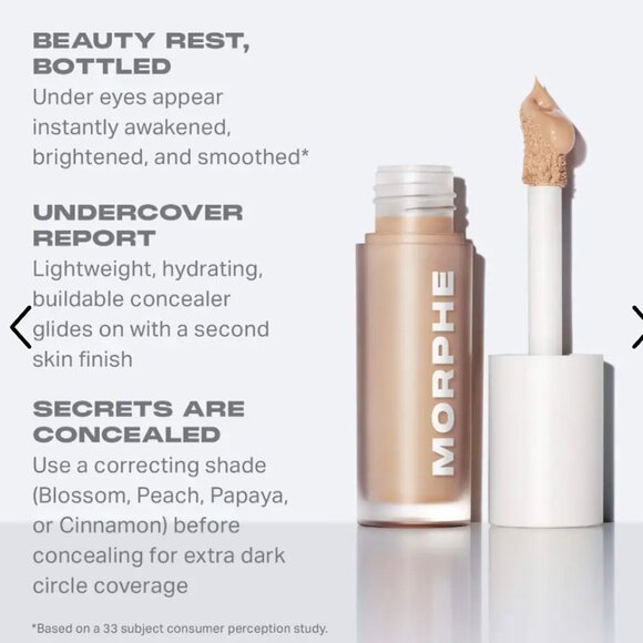 MORPHE Wakeup Artist Under Eye Correcting Concealer - GOLDEN 7W - Picture 3 of 5
